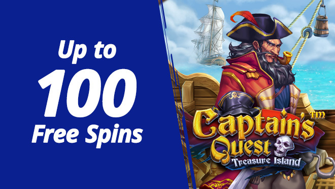 100 Free Spins Captain100 | Valid during November 100 Free Spins Captain100 | Valid during November