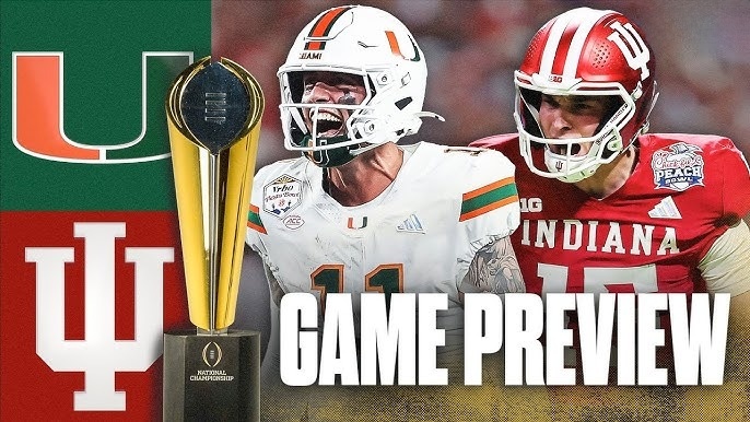 CFP National Championship Odds: Indiana vs. Miami - BUSR
